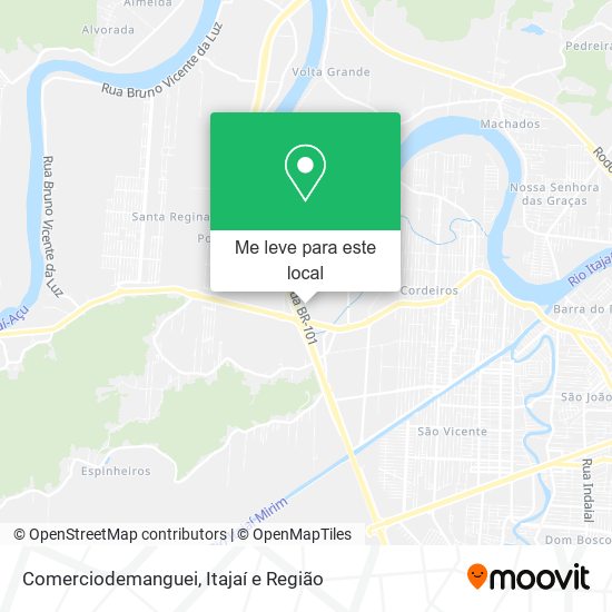 Comerciodemanguei mapa