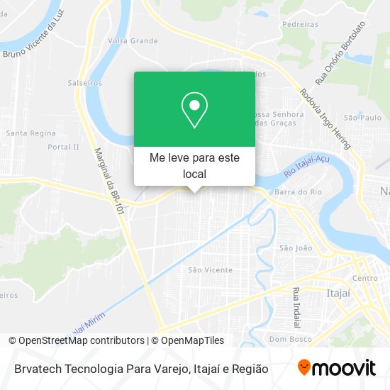 Brvatech Tecnologia Para Varejo mapa