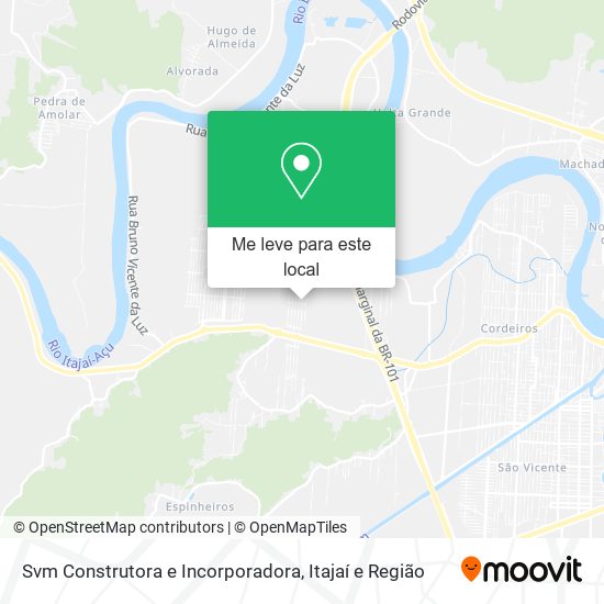 Svm Construtora e Incorporadora mapa