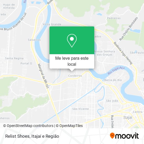 Relist Shoes mapa