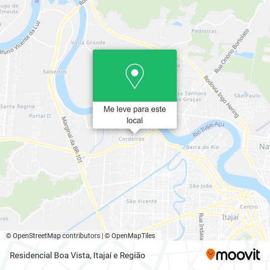 Residencial Boa Vista mapa
