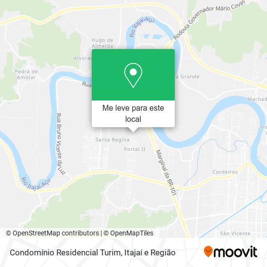 Condomínio Residencial Turim mapa