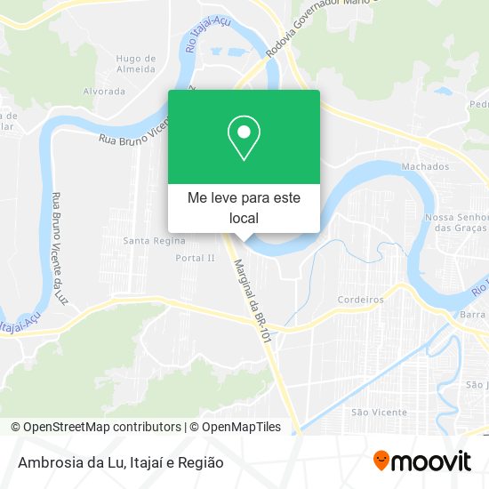 Ambrosia da Lu mapa