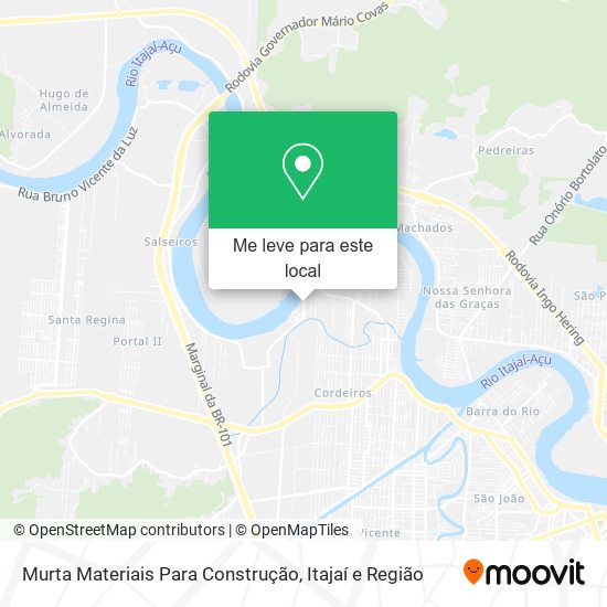 Murta Materiais Para Construção mapa