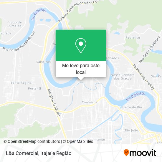 L&a Comercial mapa