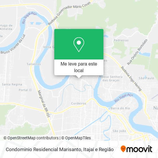 Condominio Residencial Marisanto mapa