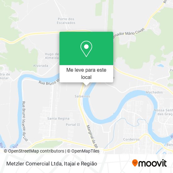 Metzler Comercial Ltda mapa
