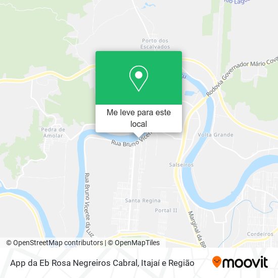 App da Eb Rosa Negreiros Cabral mapa