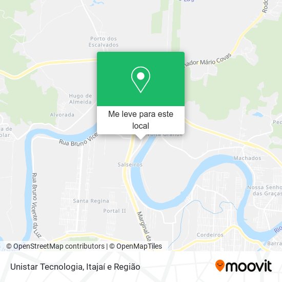 Unistar Tecnologia mapa