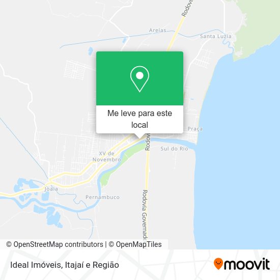 Ideal Imóveis mapa