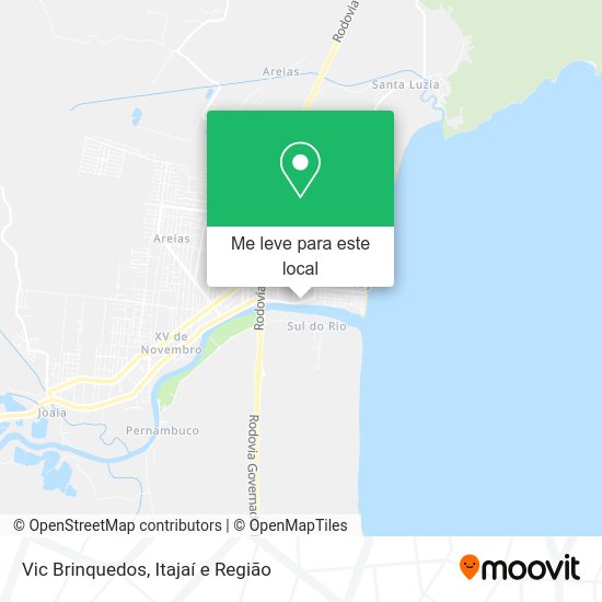 Vic Brinquedos mapa