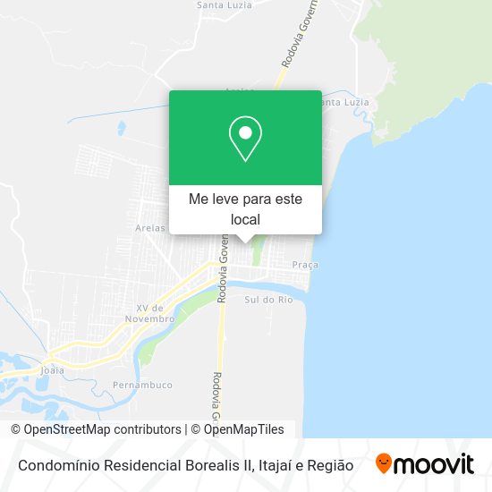 Condomínio Residencial Borealis II mapa