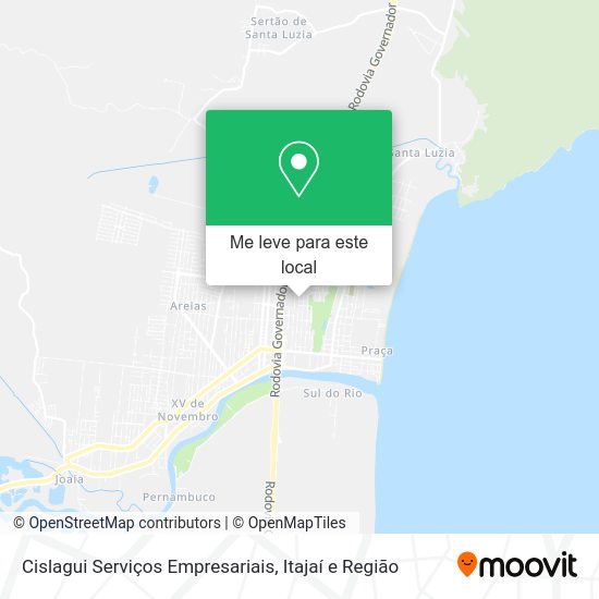 Cislagui Serviços Empresariais mapa