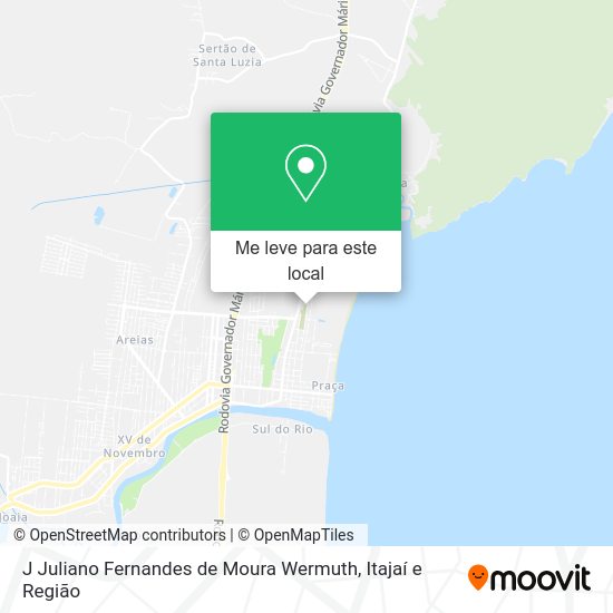 J Juliano Fernandes de Moura Wermuth mapa