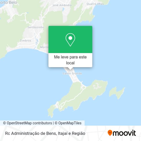 Rc Administração de Bens mapa