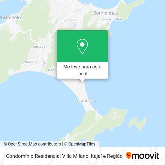 Condomínio Residencial Villa Milano mapa