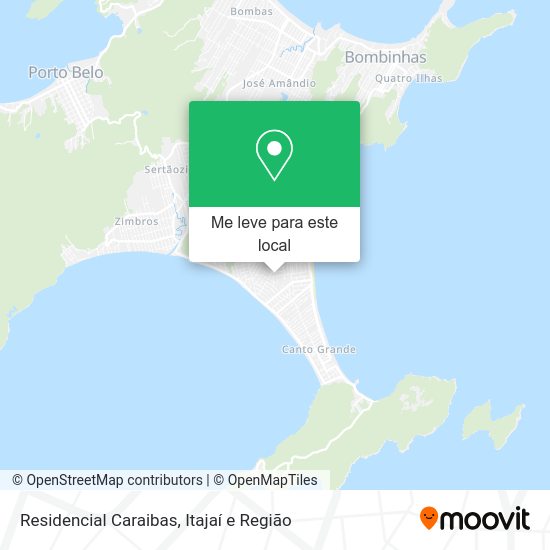 Residencial Caraibas mapa