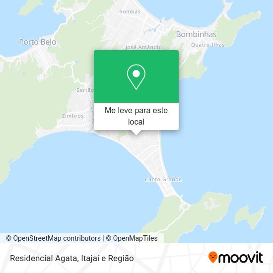 Residencial Agata mapa