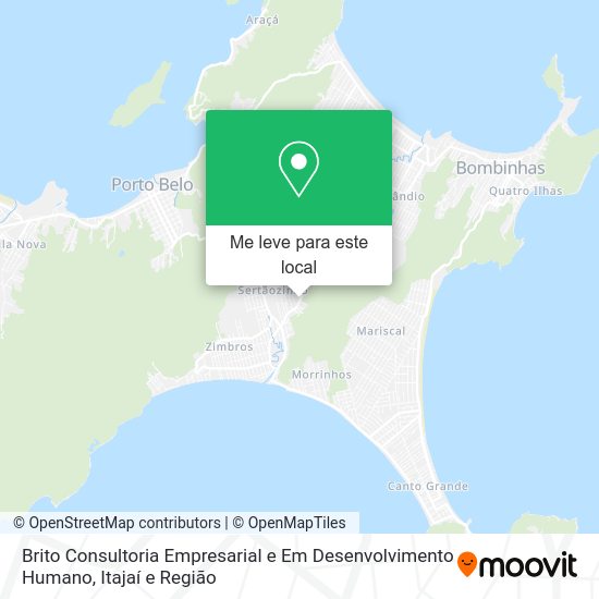 Brito Consultoria Empresarial e Em Desenvolvimento Humano mapa