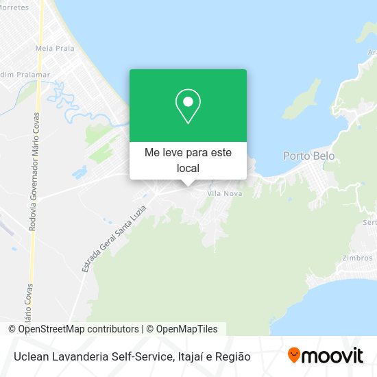 Uclean Lavanderia Self-Service mapa