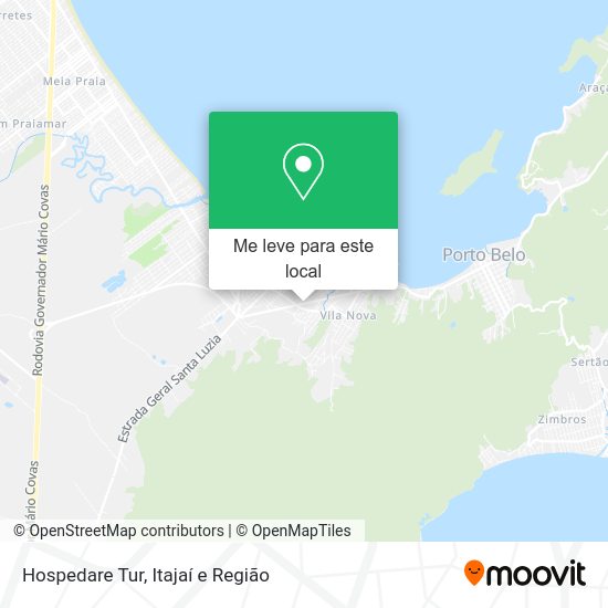 Hospedare Tur mapa