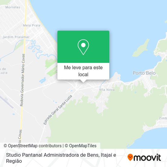 Studio Pantanal Administradora de Bens mapa