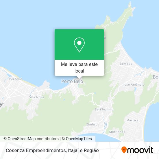 Cosenza Empreendimentos mapa