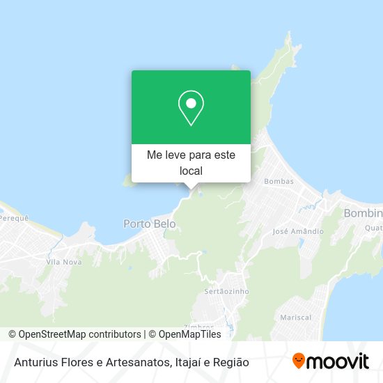 Anturius Flores e Artesanatos mapa