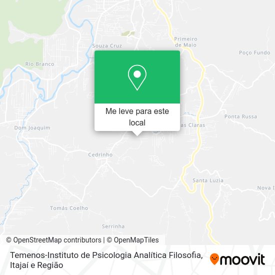 Temenos-Instituto de Psicologia Analítica Filosofia mapa