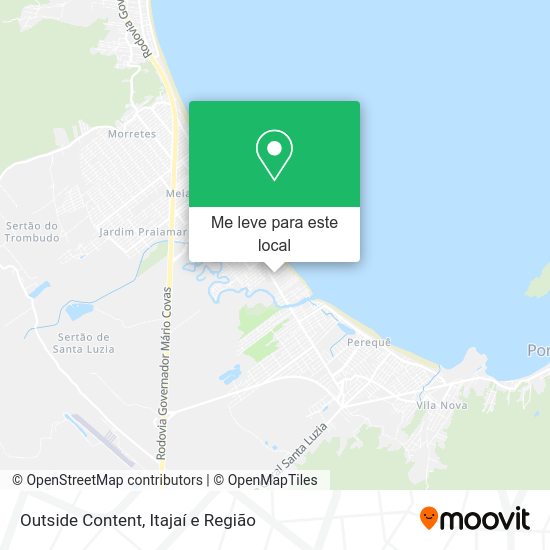 Outside Content mapa
