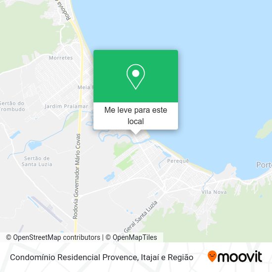 Condomínio Residencial Provence mapa