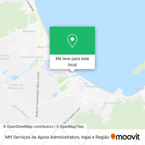 Mtf Serviços de Apoio Administrativo mapa