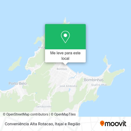 Conveniência Alta Rotacao mapa