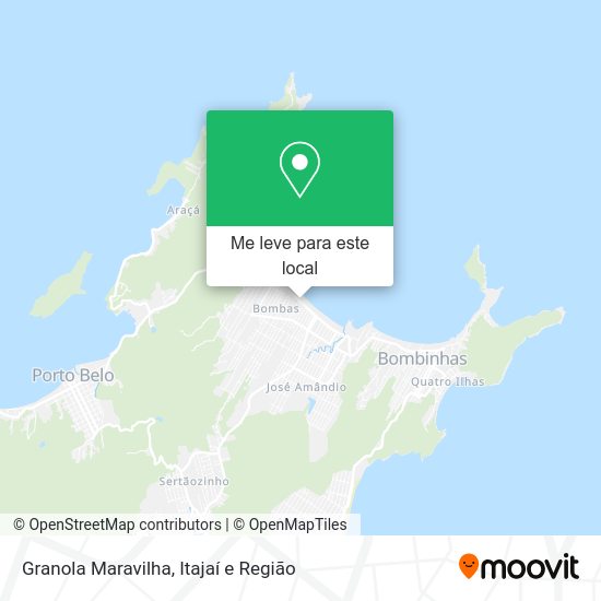 Granola Maravilha mapa