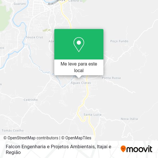 Falcon Engenharia e Projetos Ambientais mapa