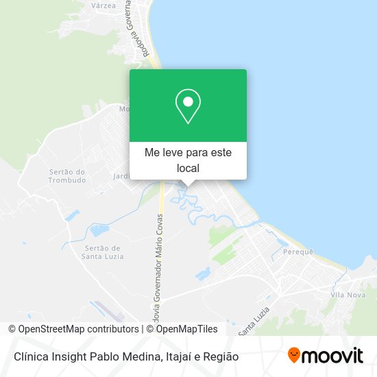 Clínica Insight Pablo Medina mapa