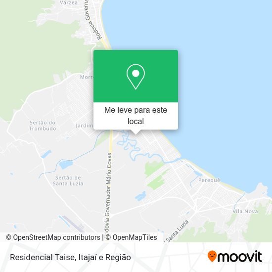 Residencial Taise mapa