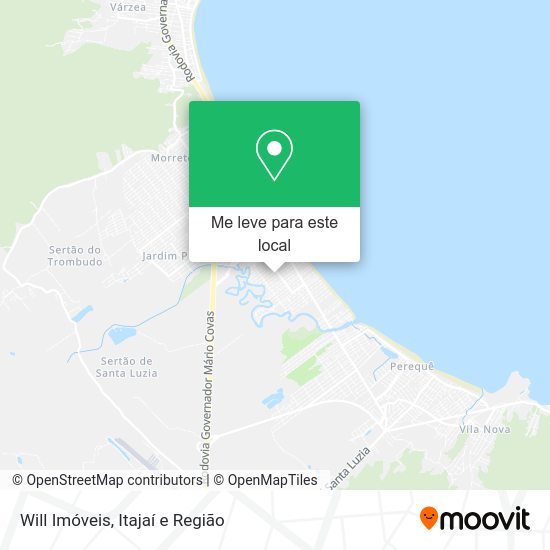 Will Imóveis mapa