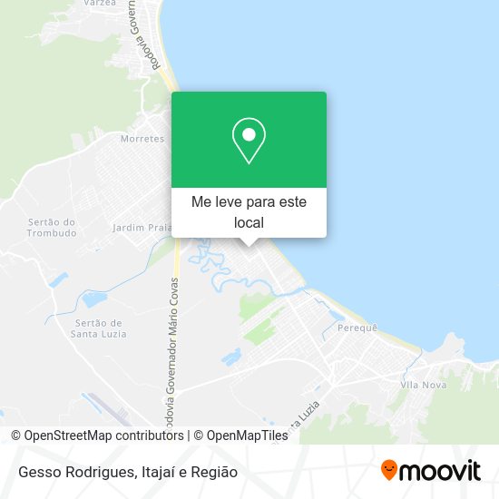 Gesso Rodrigues mapa