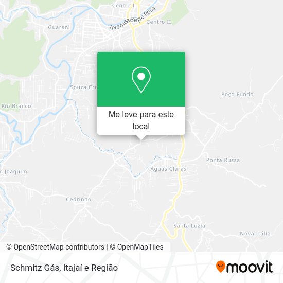 Schmitz Gás mapa