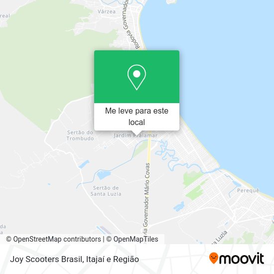 Joy Scooters Brasil mapa