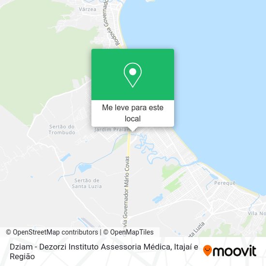 Dziam - Dezorzi Instituto Assessoria Médica mapa
