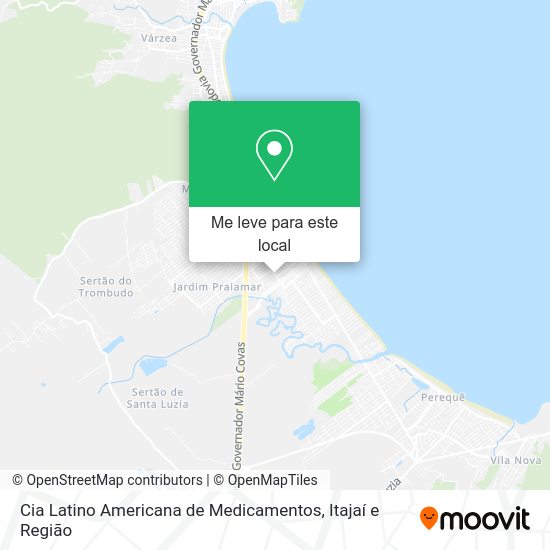 Cia Latino Americana de Medicamentos mapa