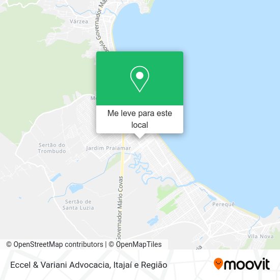 Eccel & Variani Advocacia mapa