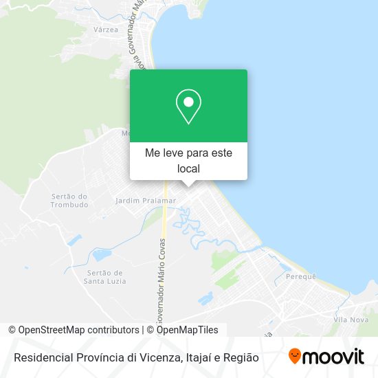 Residencial Província di Vicenza mapa
