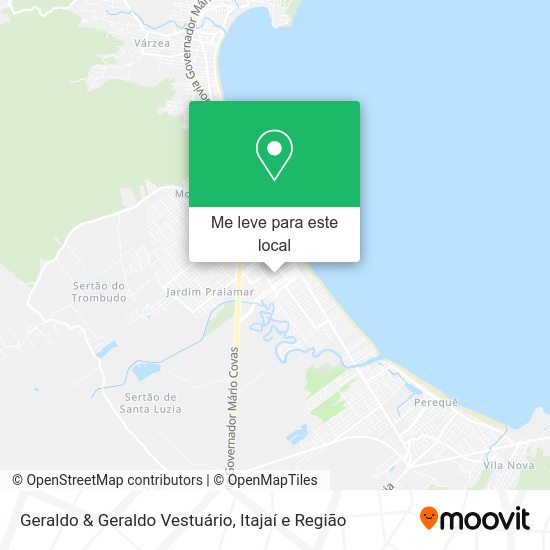 Geraldo & Geraldo Vestuário mapa