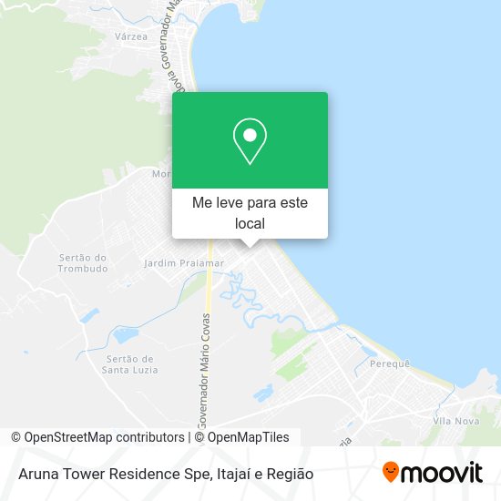 Aruna Tower Residence Spe mapa