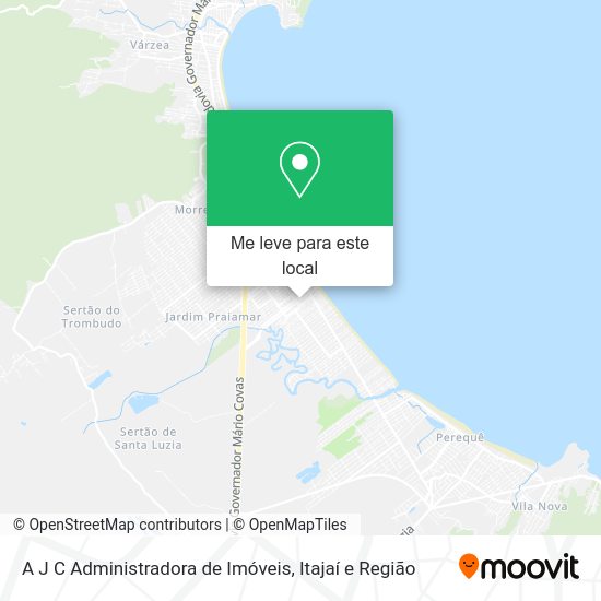 A J C Administradora de Imóveis mapa