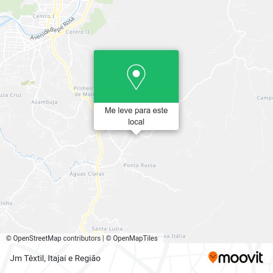Jm Têxtil mapa