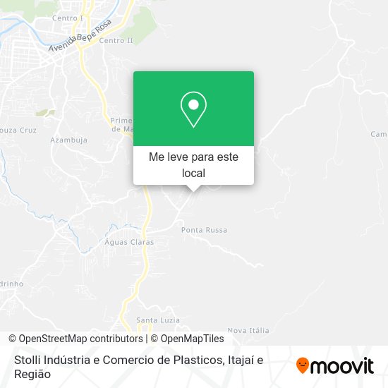 Stolli Indústria e Comercio de Plasticos mapa